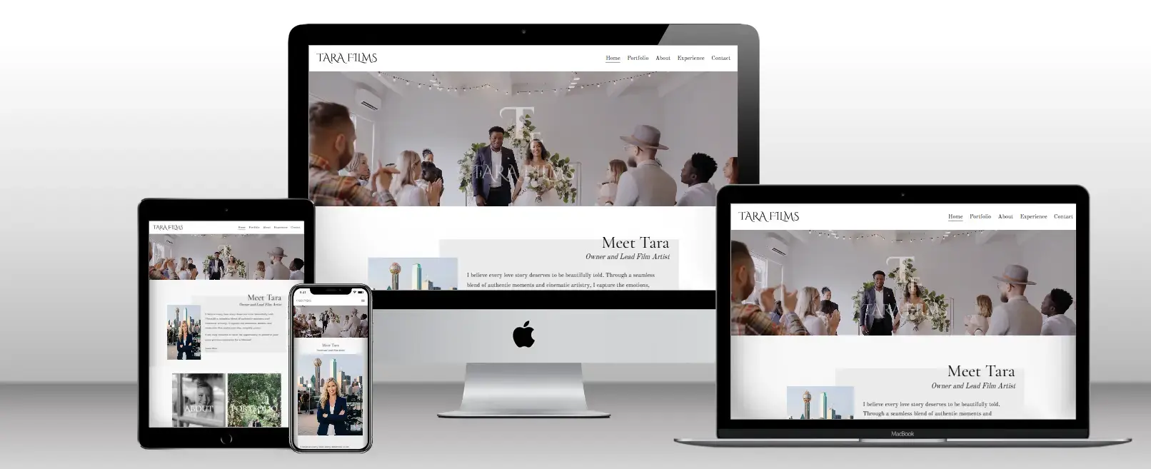 Film-maker Portfolio Website